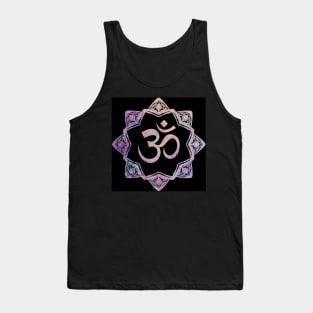 Mandala with Ohm Tank Top